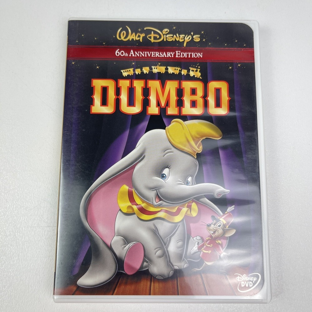 Walt Disney Dumbo 60th Anniversary Edition Widescreen DVD‎ Animated Movie